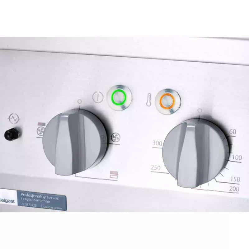 Dujinė viryklė ECO, 6 degikliai, elektrinė orkaitė, 25,5+6,5 kW, G20, Stalgast - Image 9