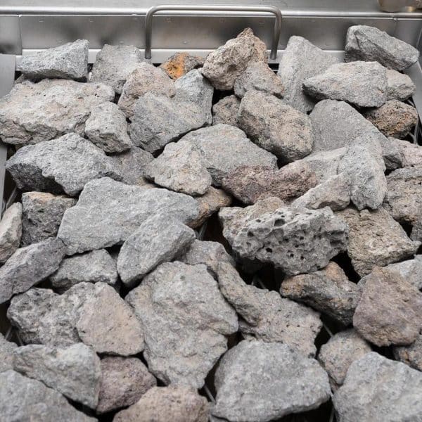 Dujinis lavos akmenų grilis, V formos grotelės, 6,5 kW, G20, Stalgast