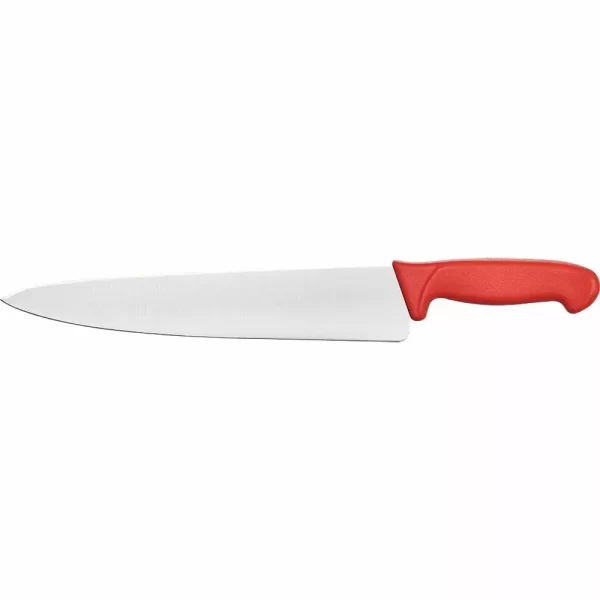 Virėjo peilis, HACCP, raudonas, 250 mm, Stalgast