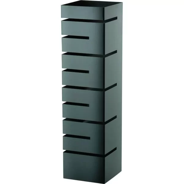 Bufetinė kolona, tiesi, juoda, H 570 mm