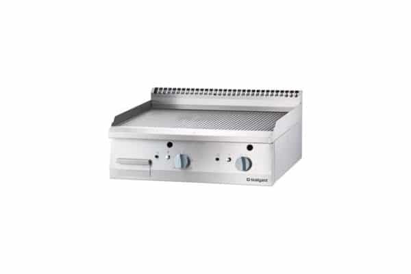 Dujinė kepimo plokštuma, rifliuotas paviršius, 13 kW, G30, Stalgast