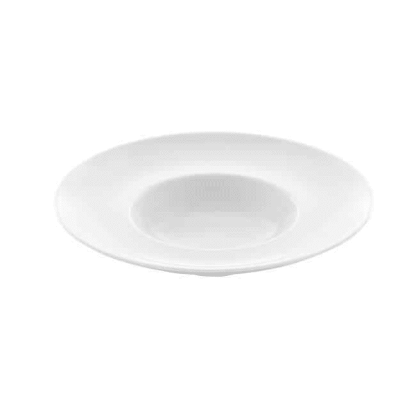 Plataus apvado gili lėkštė, Fine Dine Bianco, porcelianas, balta, 270 mm