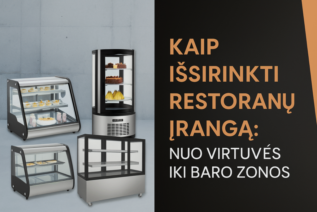 Kaip išsirinkti restoranų įrangą? | Horeca